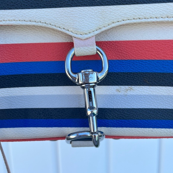 REBECCA MINKOFF — M.A.C. Crossbody Clutch (Multicolor) — Adjustable Chain Strap - Picture 5 of 11